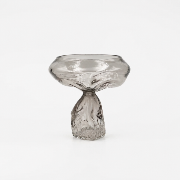 STONE champagneglas i mundblæst glas fra BLÆS